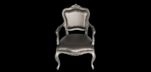 Poltrona Luis XV prata-2539