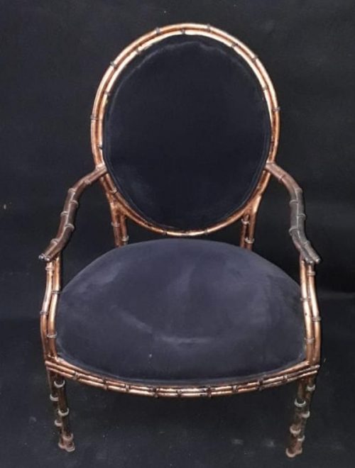 Poltrona tiffany preta -29285