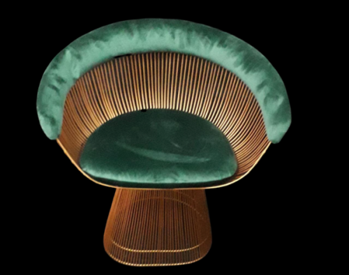Poltrona Platner Bronze x verde-29160