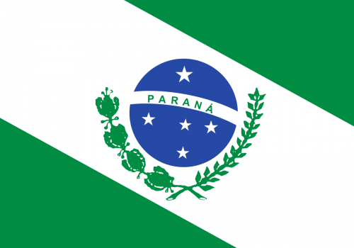 Bandeira do Estado do Paraná 2 panos - 3608