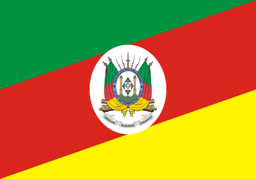 Bandeira do Rio Grande do Sul 2 panos - 3613