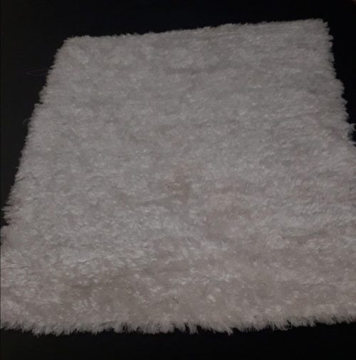 Tapete felpudo branco - 21003