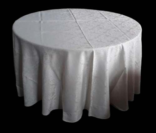 Toalha brocada creme