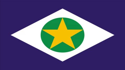 Bandeira do Mato Grosso 2 panos - 3604