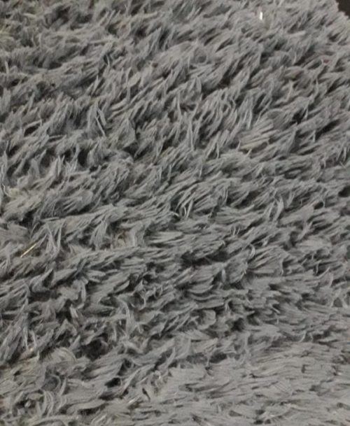 Tapete felpudo cinza - 26535
