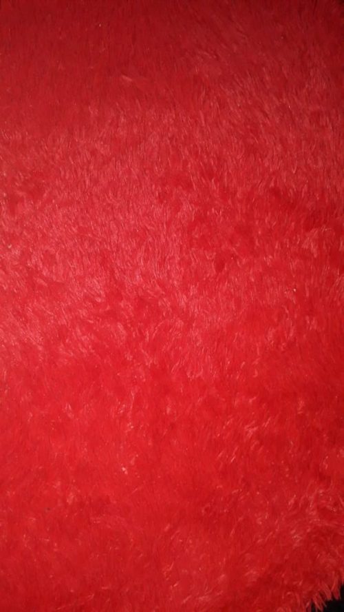 Tapete felpudo vermelho 1 - 10199